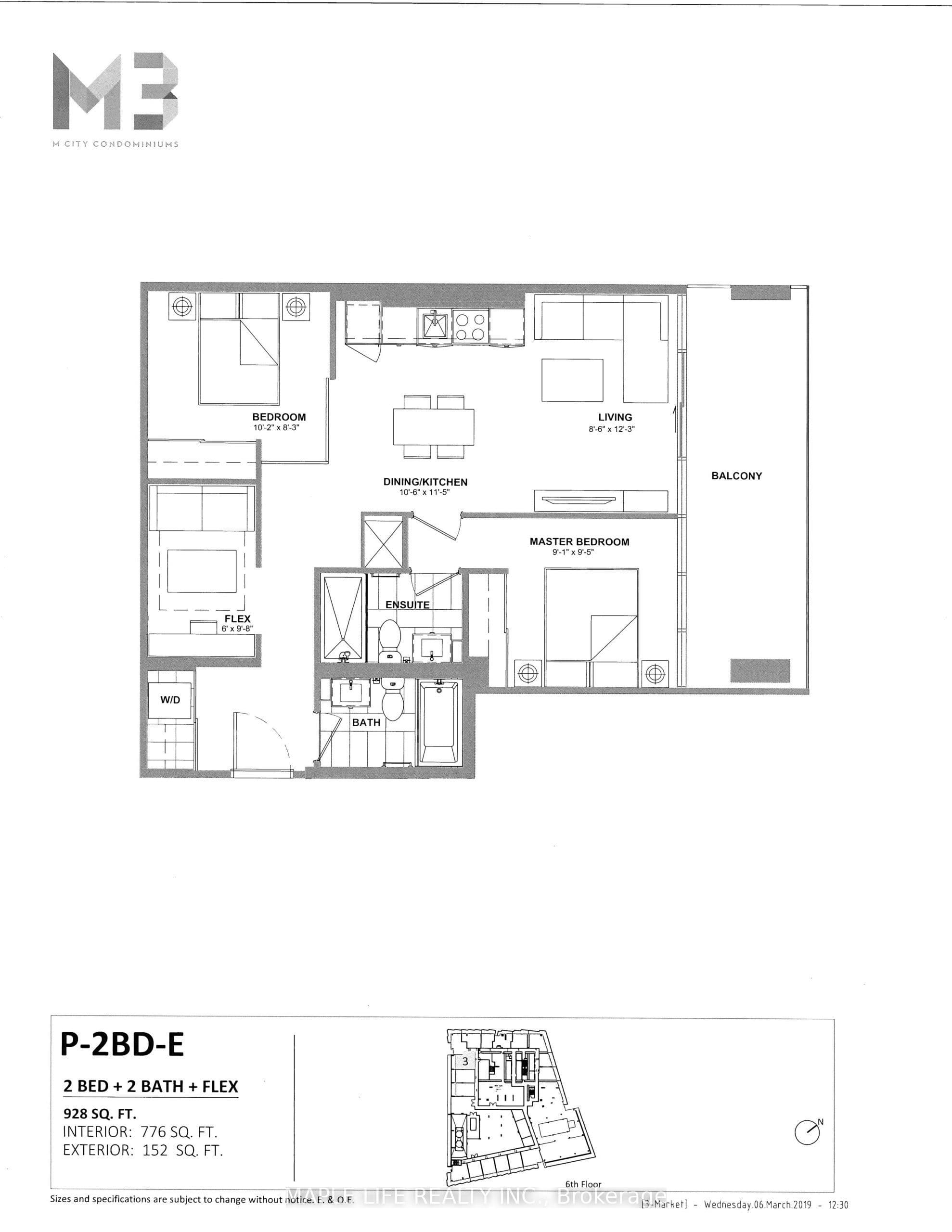 Unit 603 448 Burnhamthorpe Road photo 1